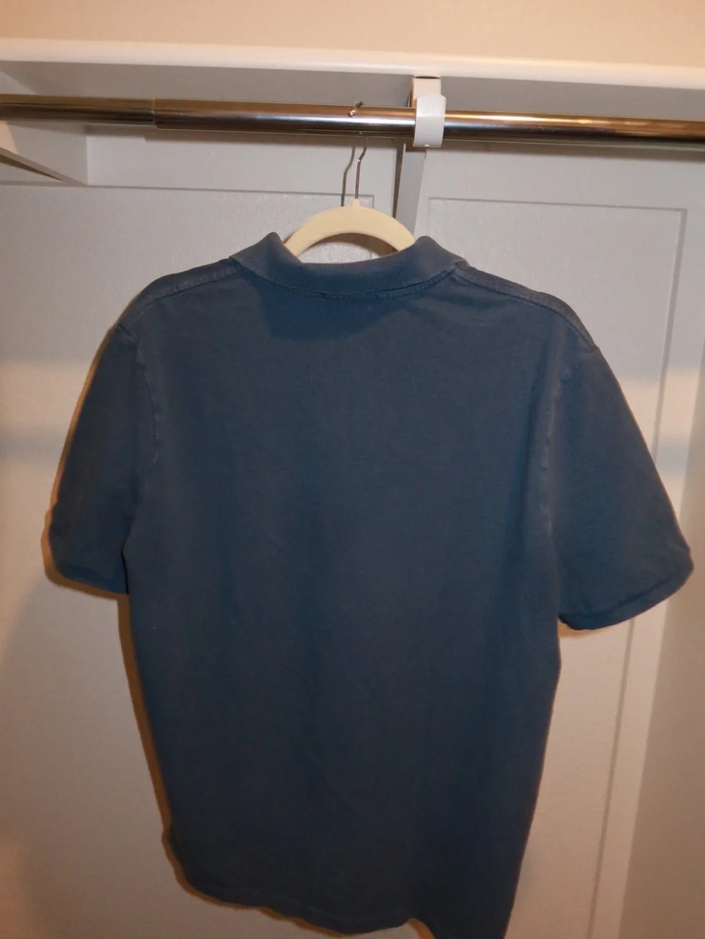 Polo Ralph Lauren Blue Polo Shirt with Pink Pony